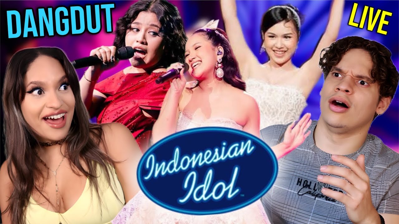 Indonesia's IDOL said DANGDUT TIME! Waleska & Efra react to Indonesian Idol 2025