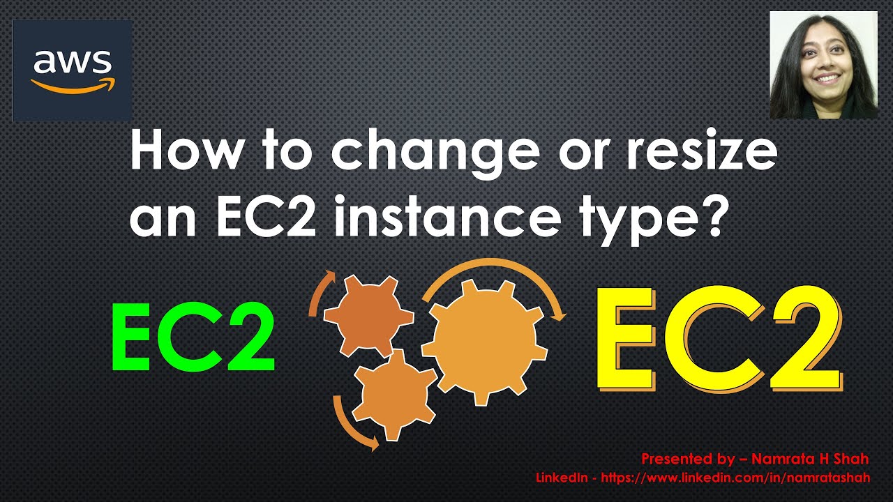 How to change or resize an EC2 instance type ?