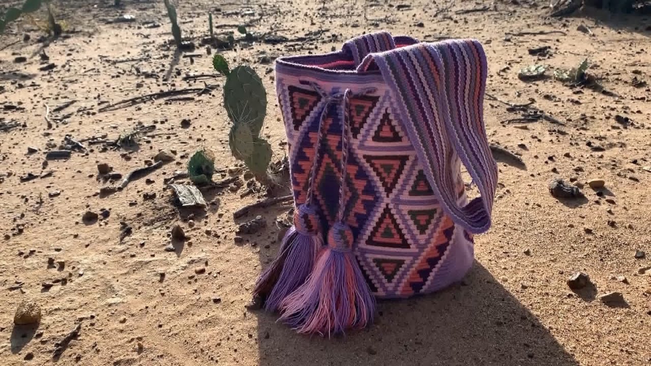 Las mochilas wayúu, motor económico en La Guajira