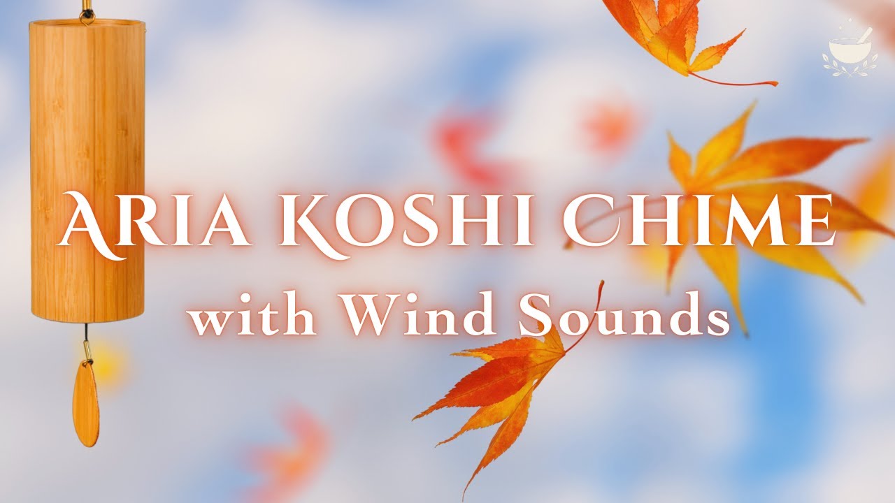 Aria Koshi Chime with Wind Sounds 🌬️ | Connect to the Air Element | Stress Relief Sounds