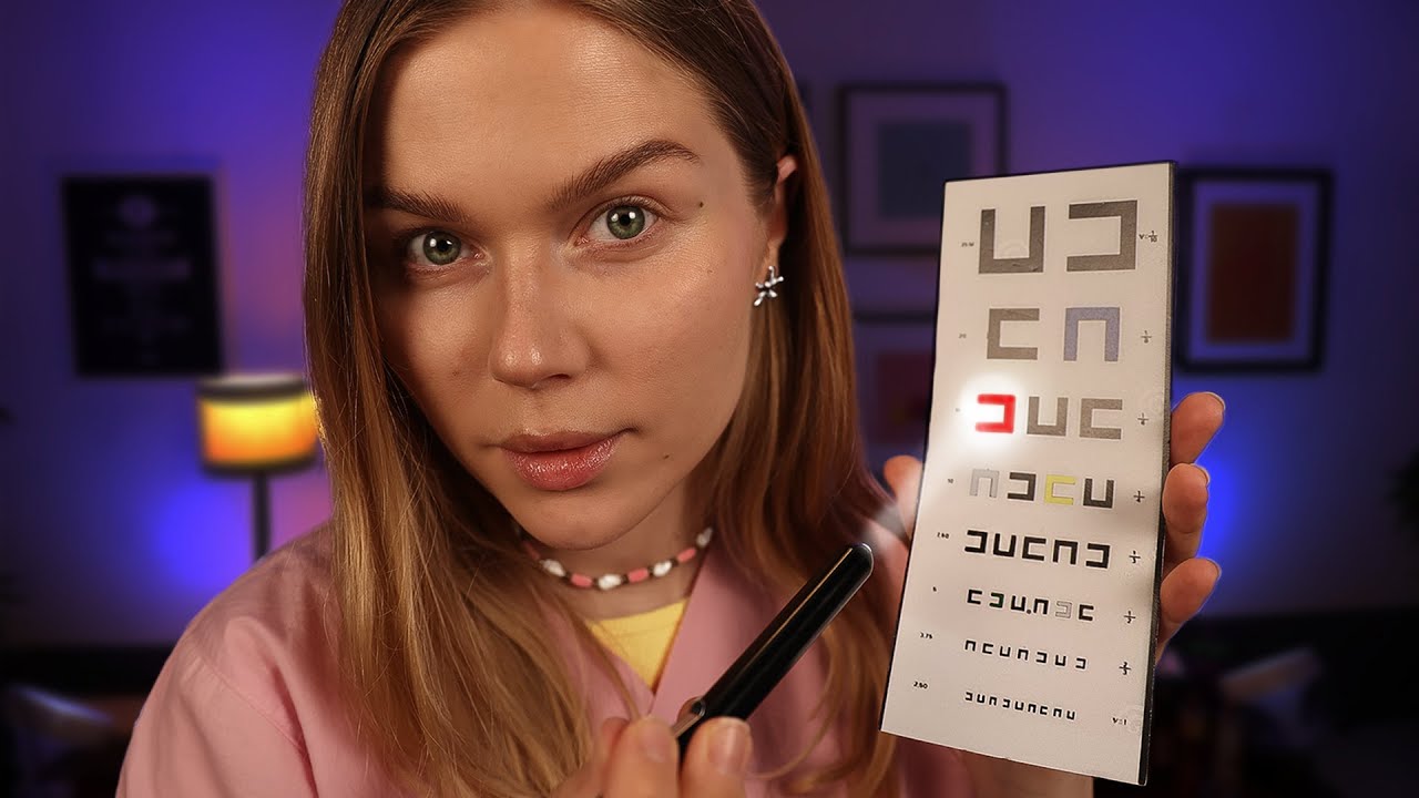 ASMR Vision Test for Your Driving License 👁️ | Realistic Exam Roleplay