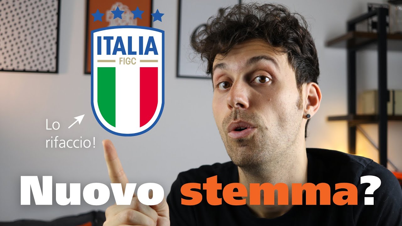 Critico e RIFACCIO il nuovo logo della Nazionale di Calcio Italiana ⚽