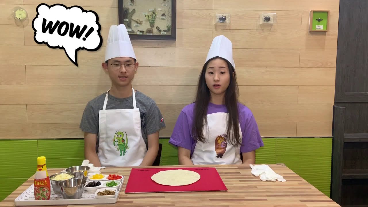 [English] Mealworm Pizza Recipe 고소애 피자 레시피