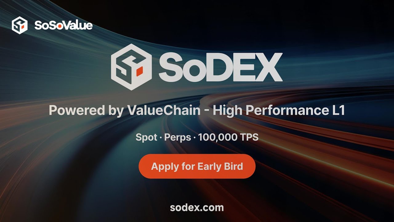 SoDEX Mainnet is Live!