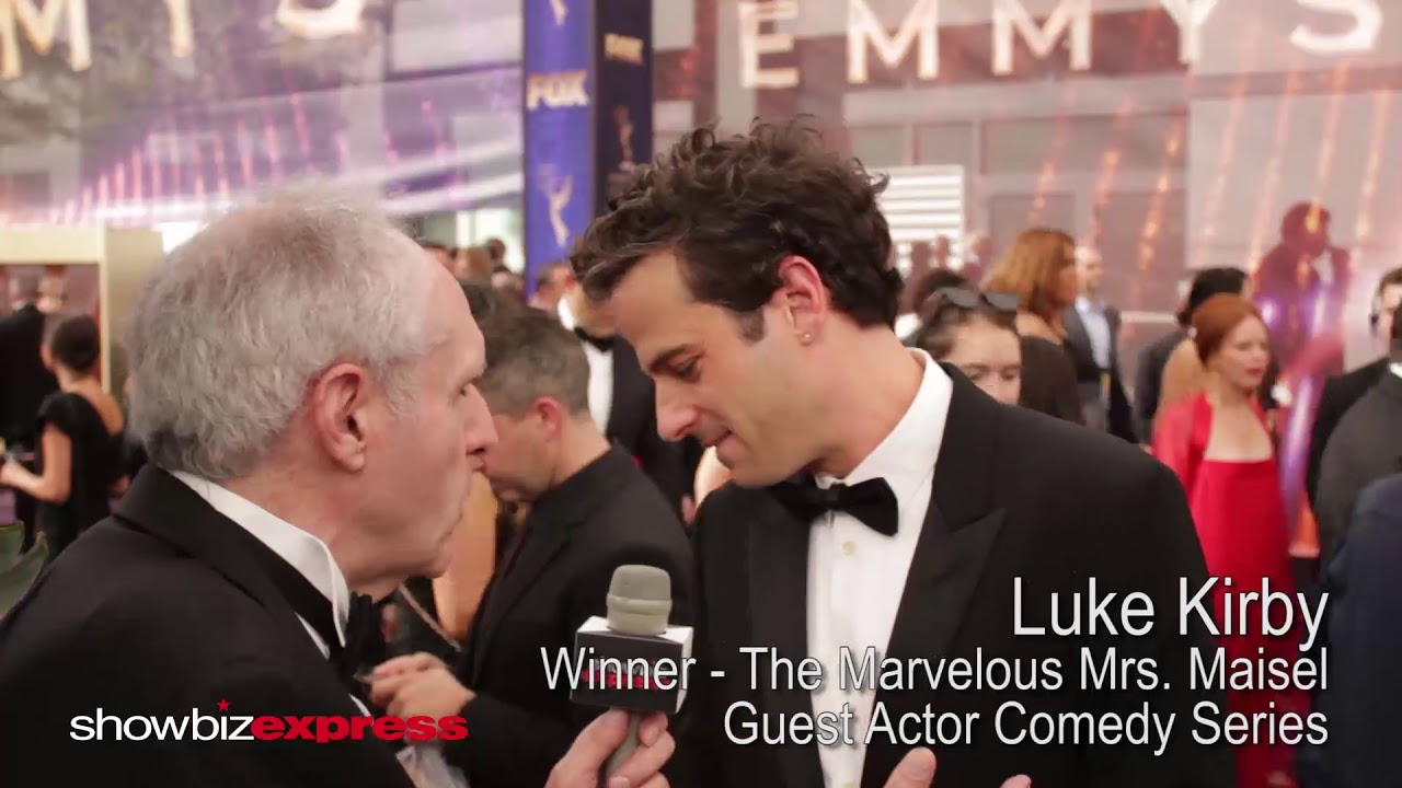 Luke Kirby Talks About Winning His Emmy For The Marvelous Mrs. Maisel