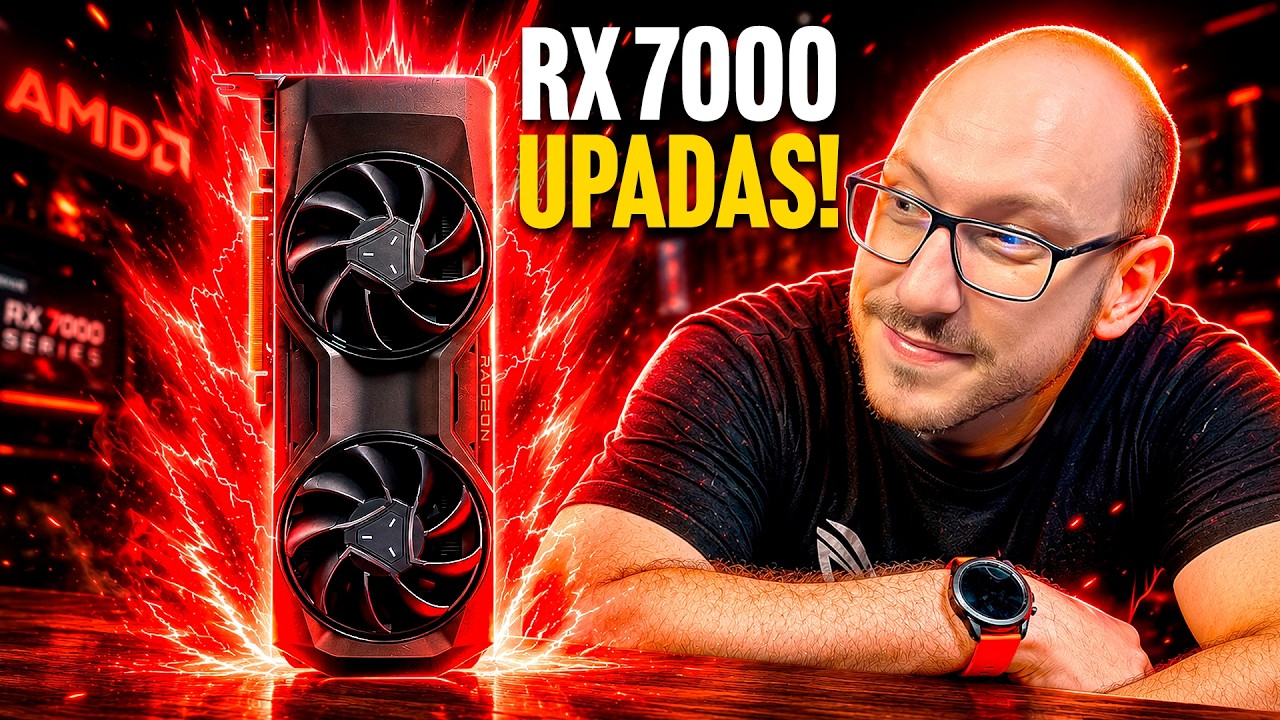 AS RADEON RX 7000 FICARAM MAIS PODEROSAS!