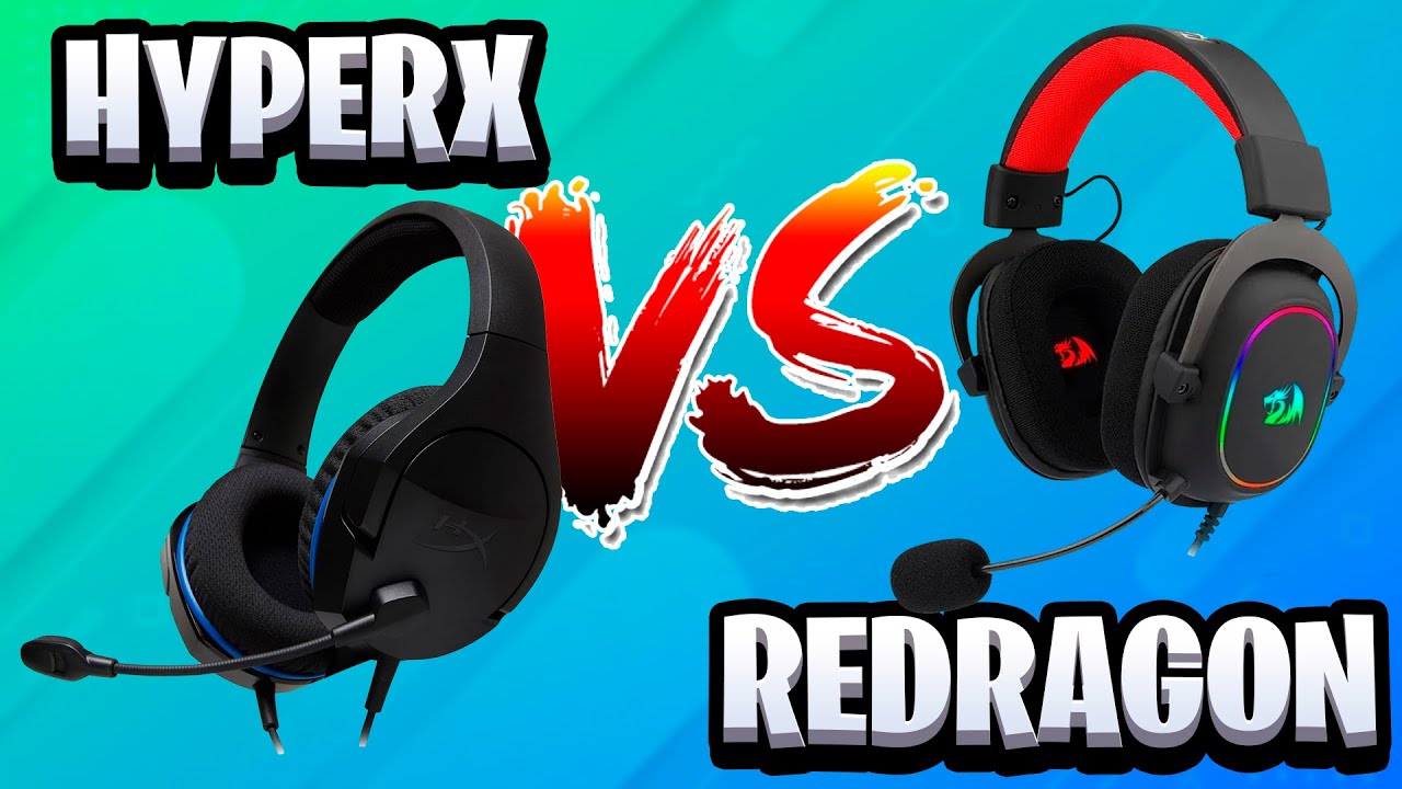 HYPERX CLOUD STINGER CORE VS REDRAGON ZEUS X QUAL O MELHOR?