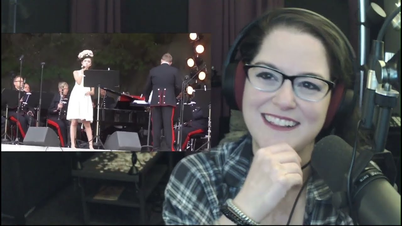 GINX Reacts | Angelina Jordan - It's a Man's World (with Forsvarets Stabsmusikkorps) | Reaction