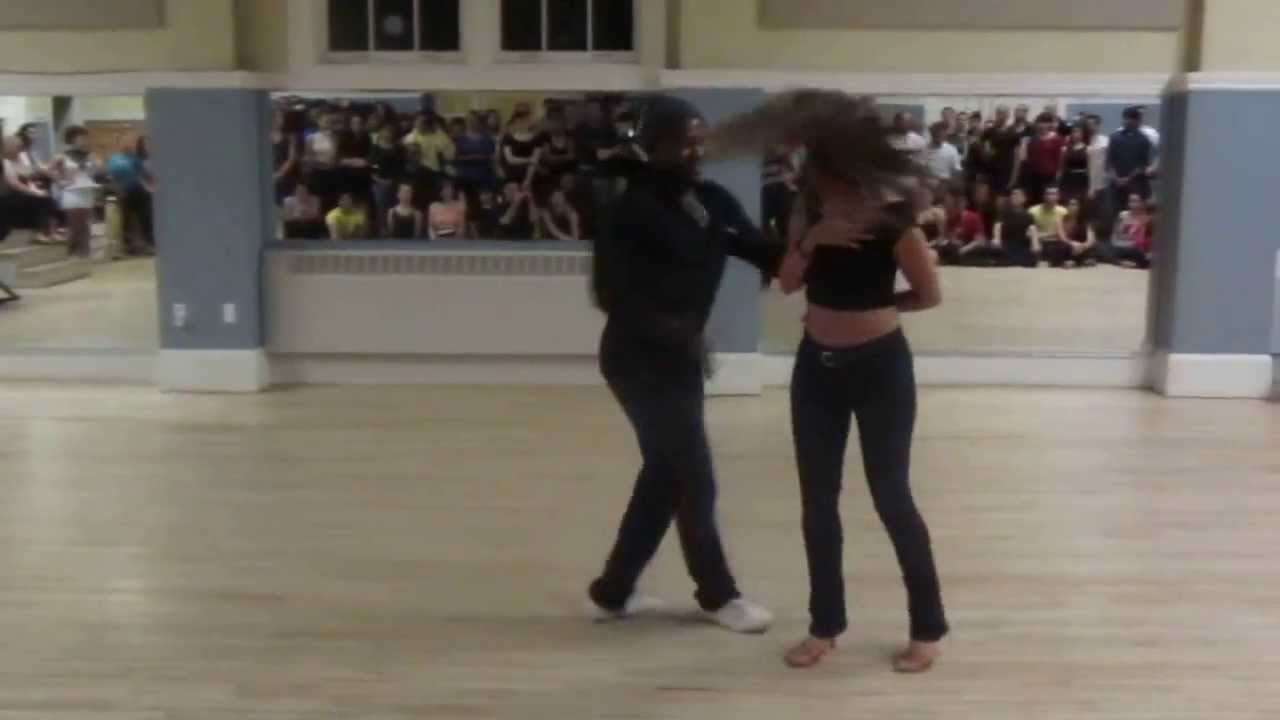 Ana and Joel Masacote Salsa-Son Improv Demo at Fuego Y Candela Social 3rd Anniversary
