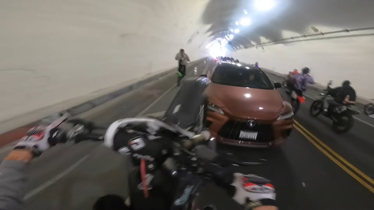 MLK IN LA 2024 RIDEOUT BROKE MY FOOT ON YZ450F! * FOOTAGE *