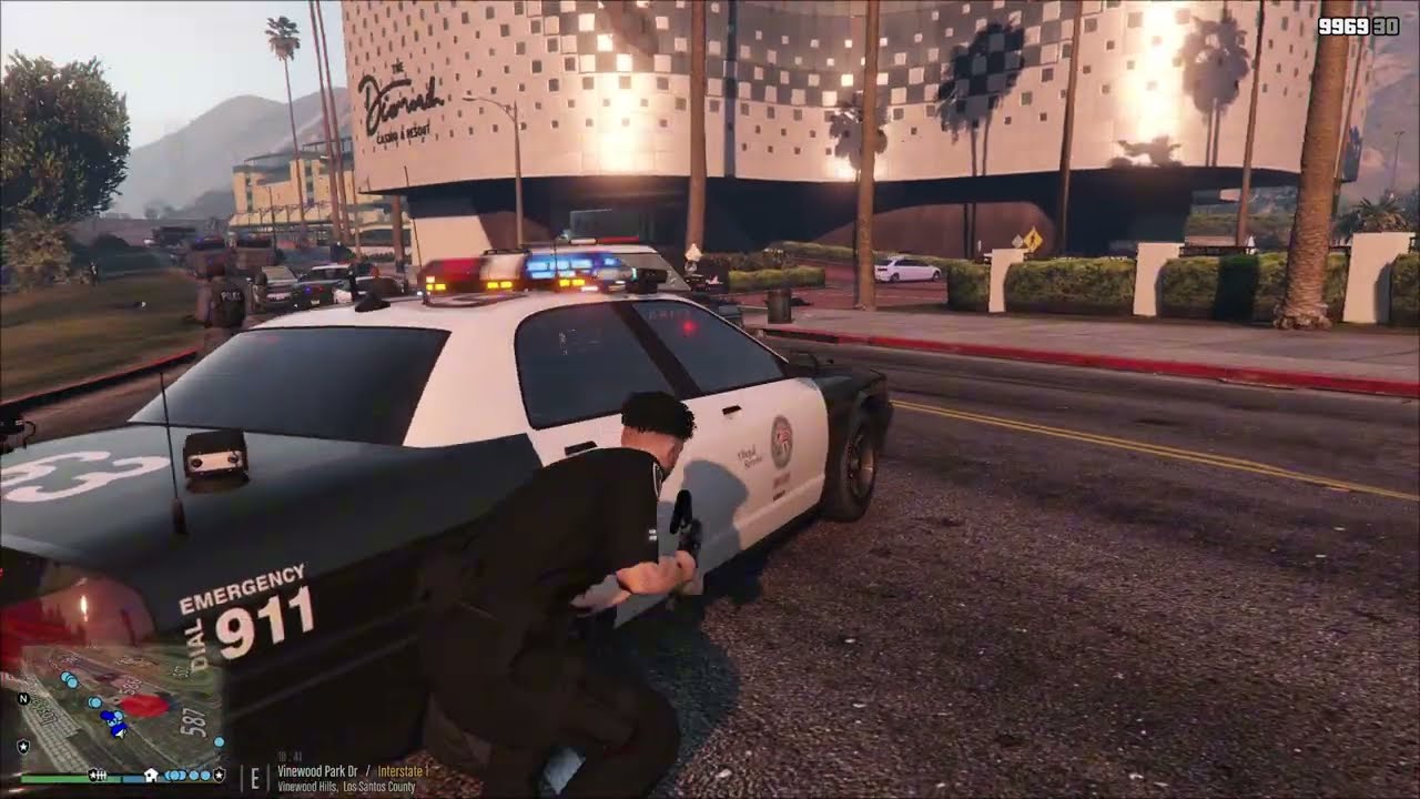 GTA V LSPD POLICE PATROL | LSPDFR #14