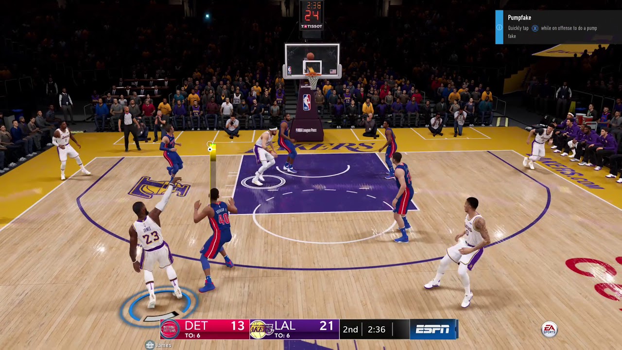 NBA LIVE 19 Gameplay EA access trial xbox one.
