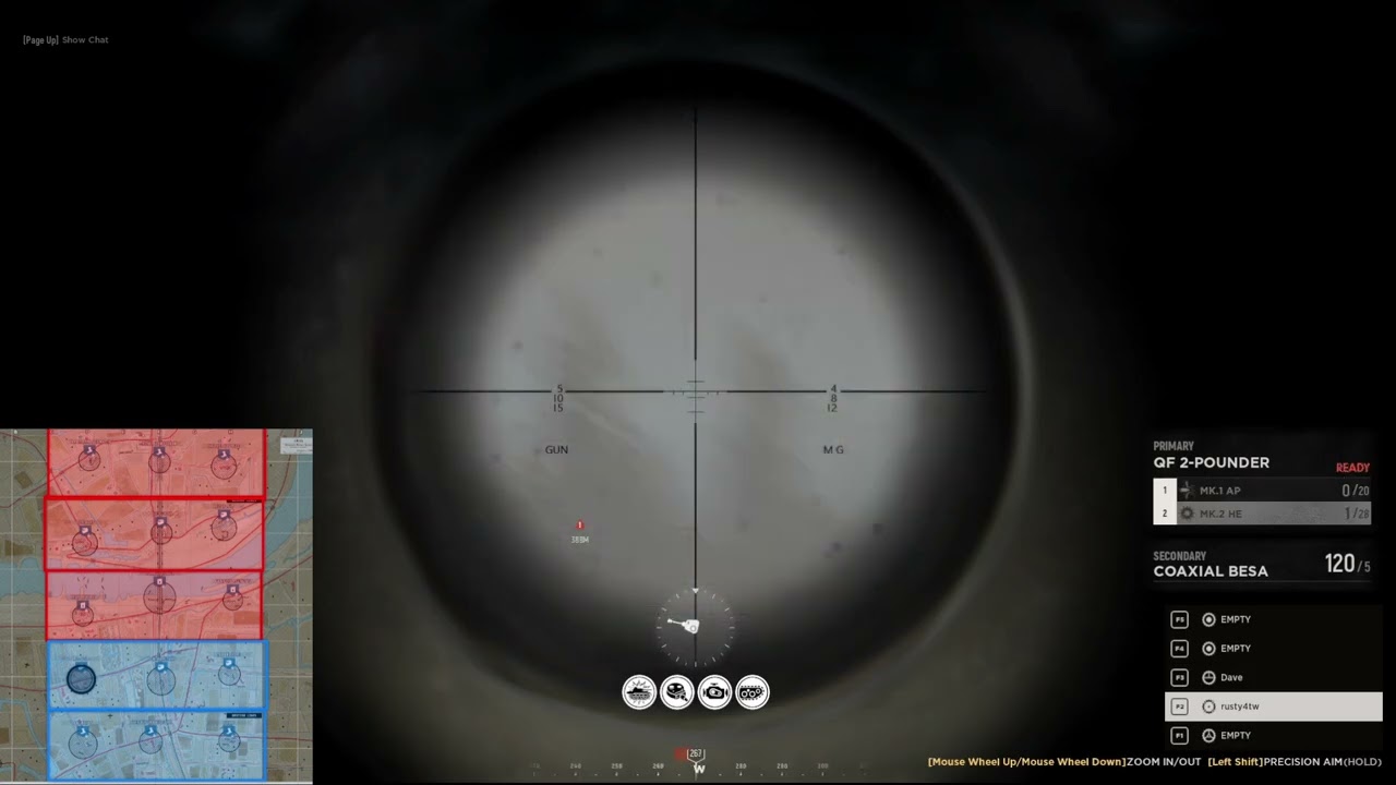 Highlight: 5 Minutes of Daimler Supporting Fire (Daimler v Infantry) [Driel Offensive]