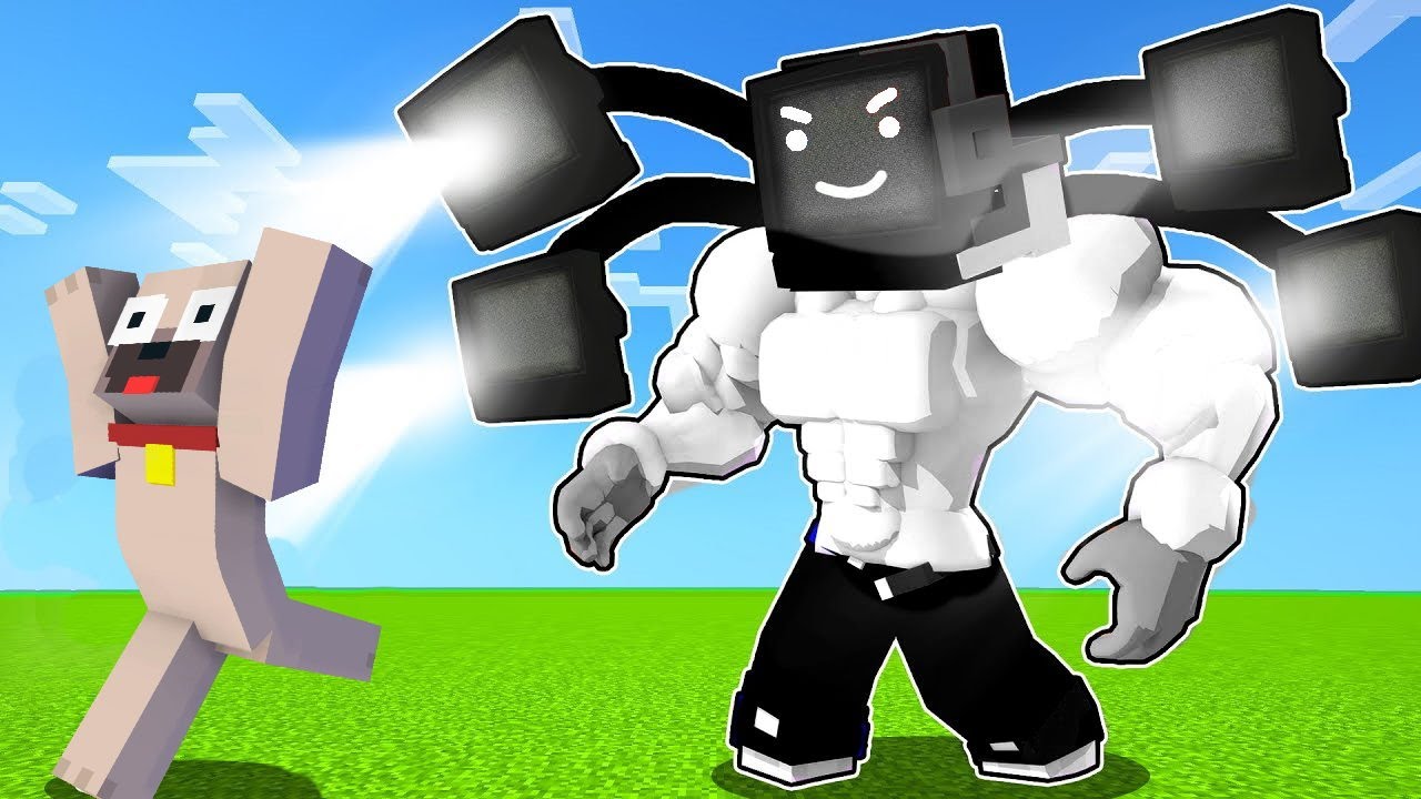 SUPER TV MAN A SKIBIDI ROBLOXBAN!