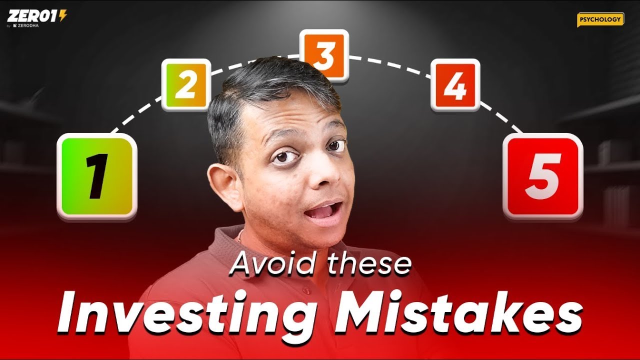 5 BIGGEST investment mistakes to AVOID!