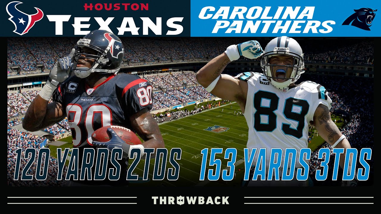 Andre vs. Steve Smith DUEL! (Texans vs. Panthers 2007, Week 2)