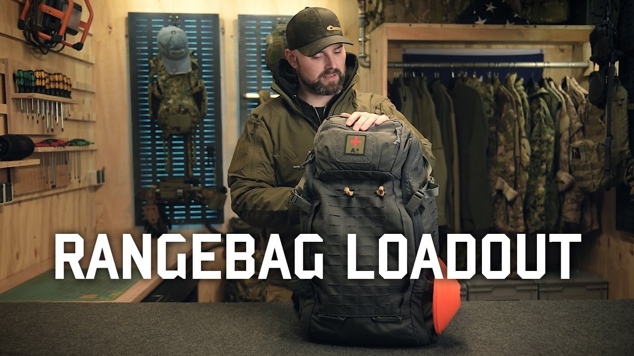 Schießausrüstung - Rangebag Loadout - mein Setup