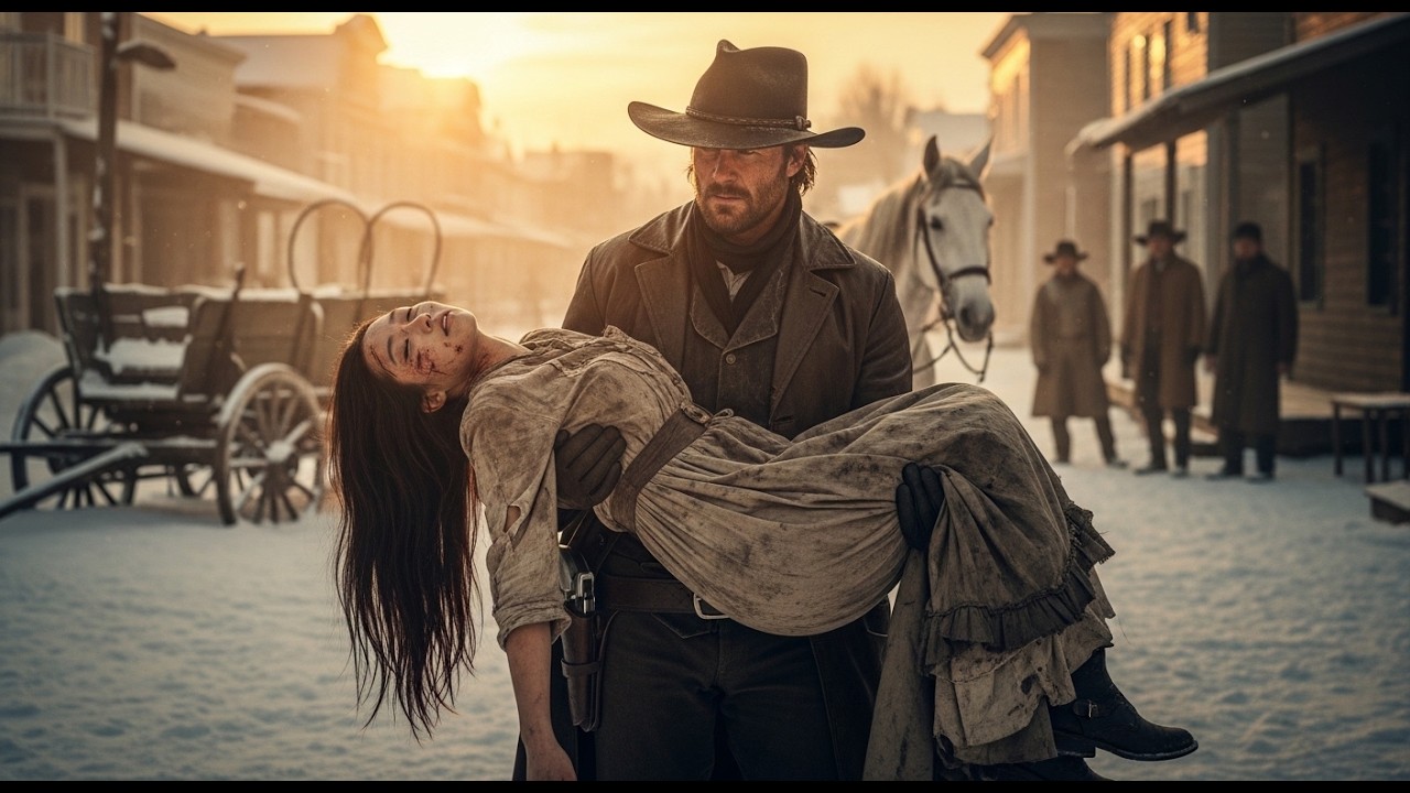 “Bury Her With the Chinese Others”– The Dusty Town Mocked the Poor Cowboy… Then the Truth Rode In
