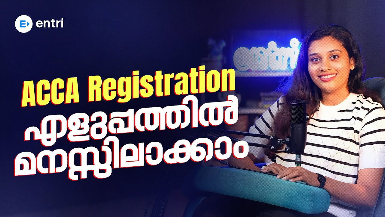 ACCA Registration Process 2025  | Step-by-Step Guide for ACCA Registeration | Malayalam