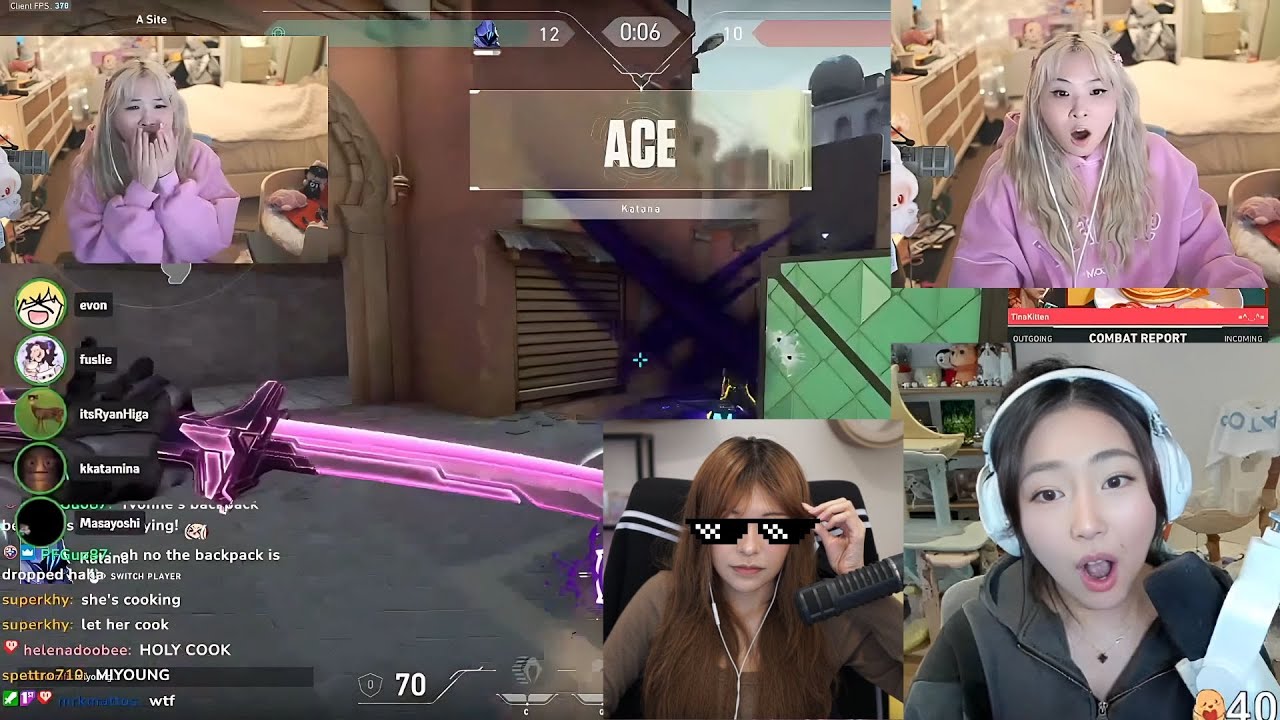 Miyoung's INSANE 6k in Valorant In-House With Friends! | Roomies and Friends
