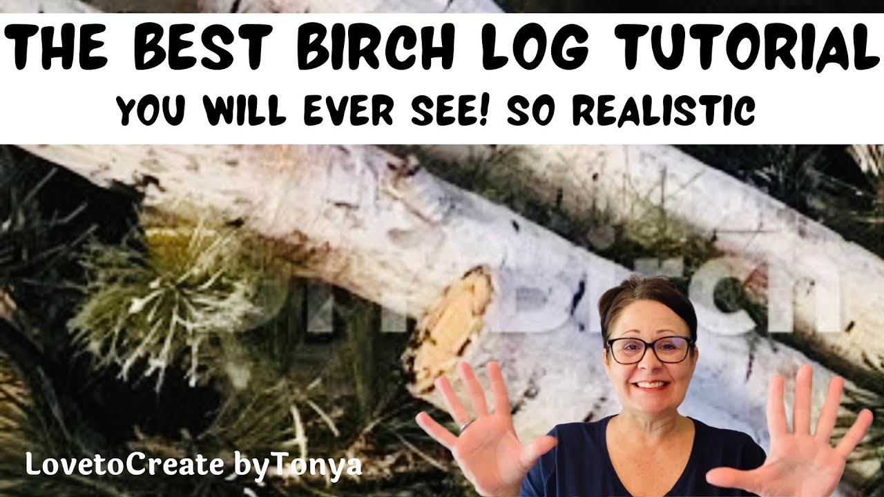 The Best Birch Log Tutorial so Realistic!!!!