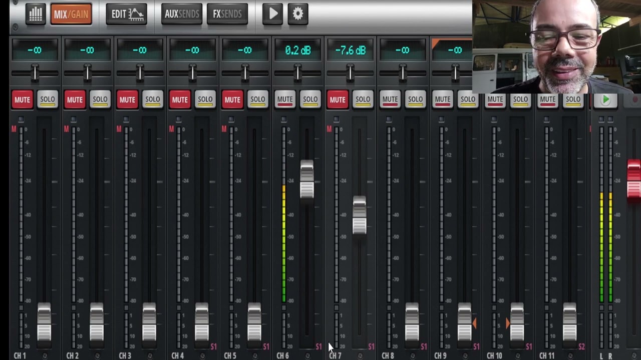 MIX SEPARADA PA e Gravação na SoundCraft Ui16, será que da?