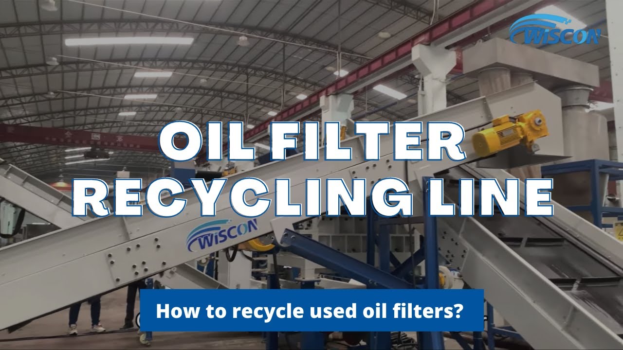 Oil Filter Recycling Machine - How to Recycle Oil Filters