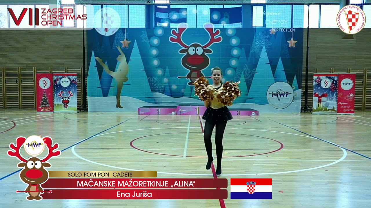 2019. VII. ZCO: SOLO POM PON CADETS, MAČANSKE MAŽORETKINJE ALINA, CROATIA