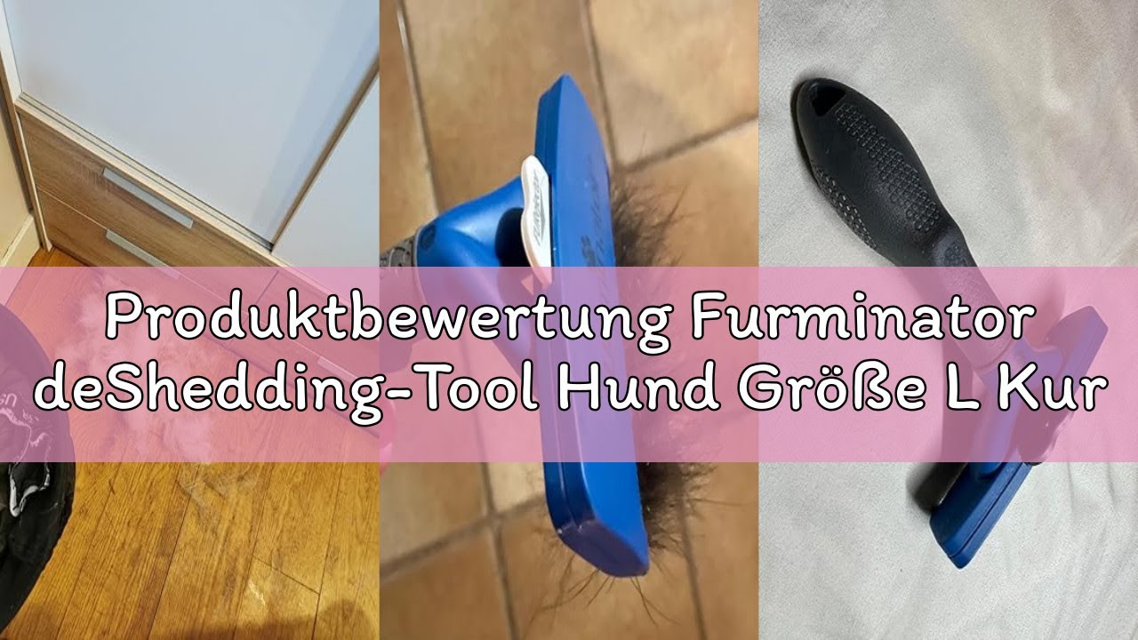 Produktbewertung Furminator deShedding-Tool Hund Größe L Kurzhaar - Hundebürste für große Hunde zur