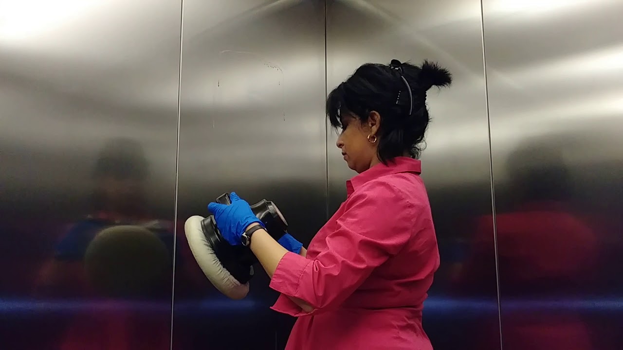Polishing Stainless Steel Elevator