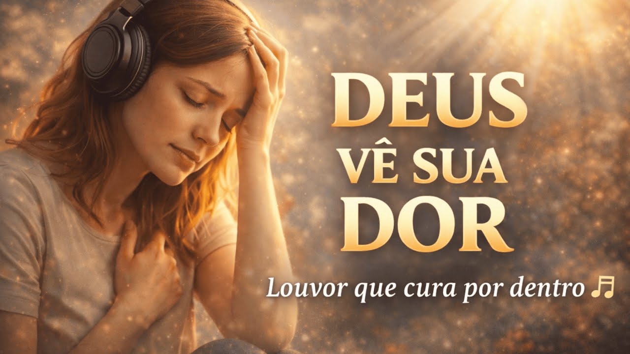 LOUVOR PARA QUEM ESTÁ FERIDO POR DENTRO | Deus Está Curando Você
