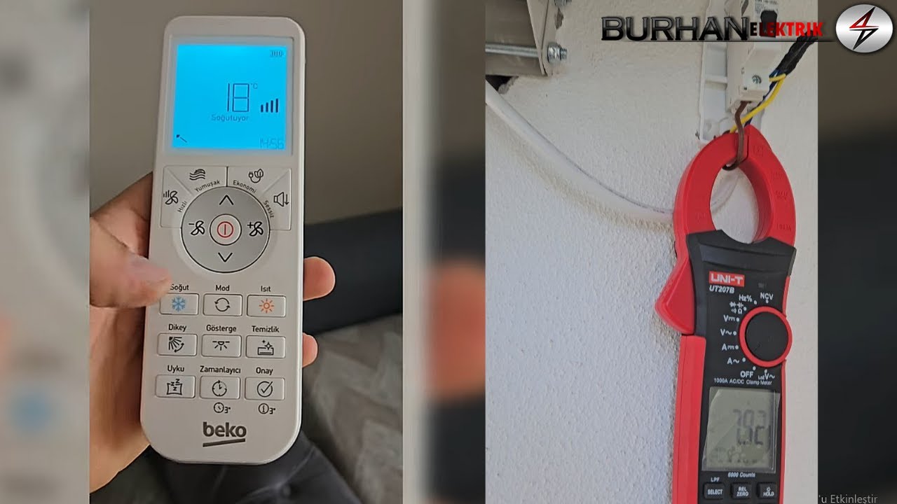 24 binlik Klima Saatte kaç TL yakar? Max modda kaç ''AMPER'' çekiyor Ölçtük ve şok olduk