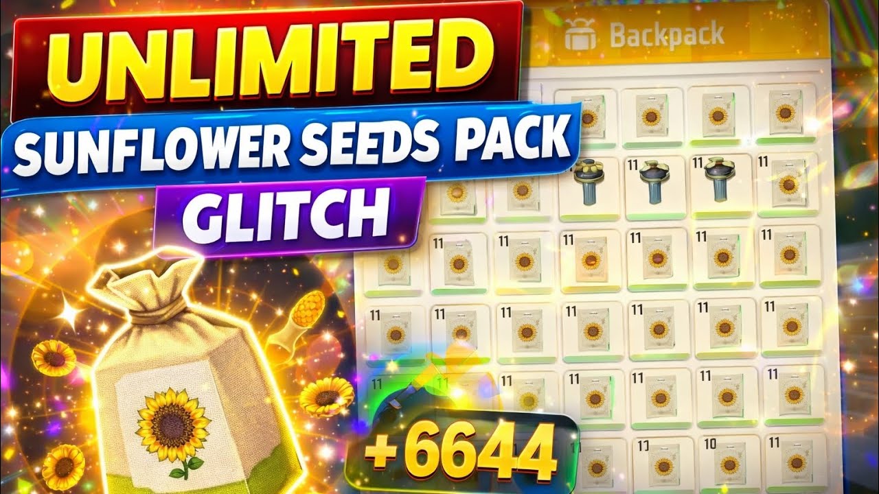 Grow a Garden Unlimited Seed Glitch 😱 | Free Garden Hack Full Guide । Video 