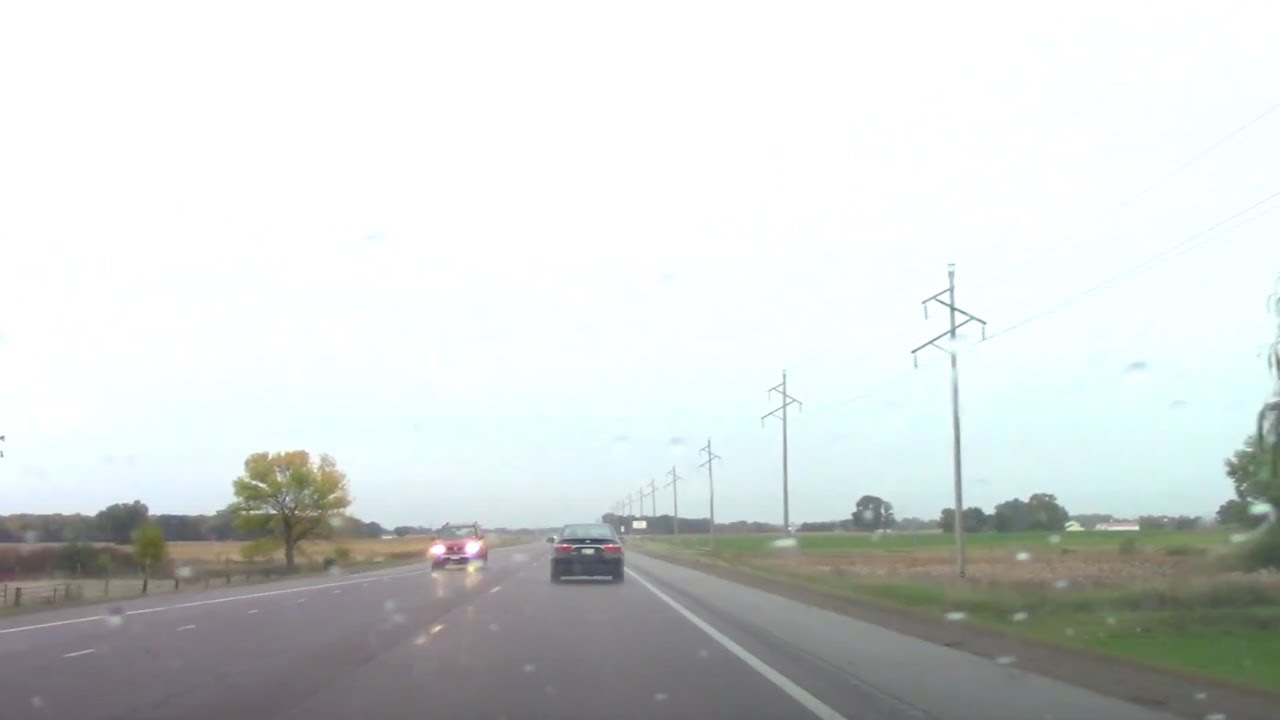 Autumn Drive in the Minnesota Countryside