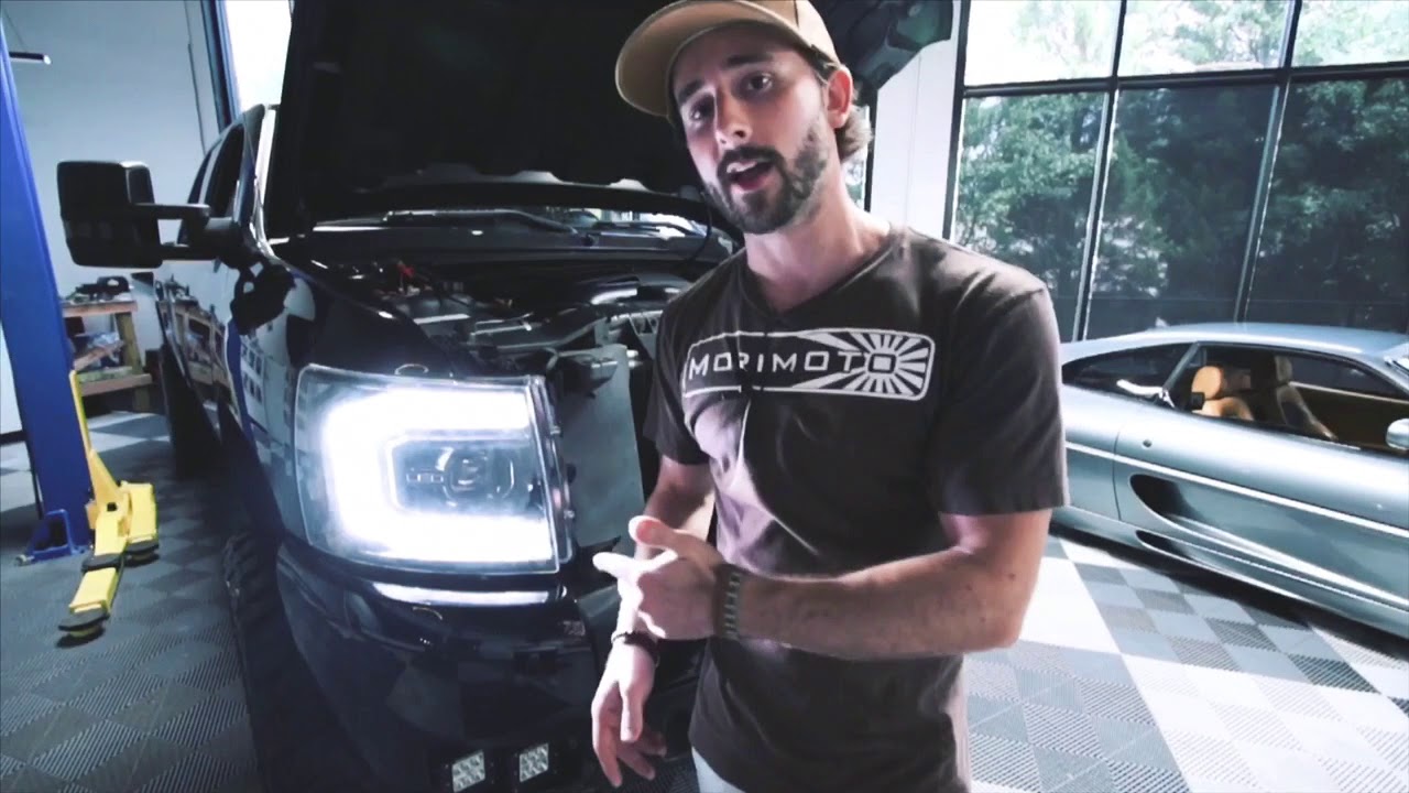 2007-2013 CHEVY SILVERADO PROTOTYPE MORIMOTO XB LED HEADLIGHTS
