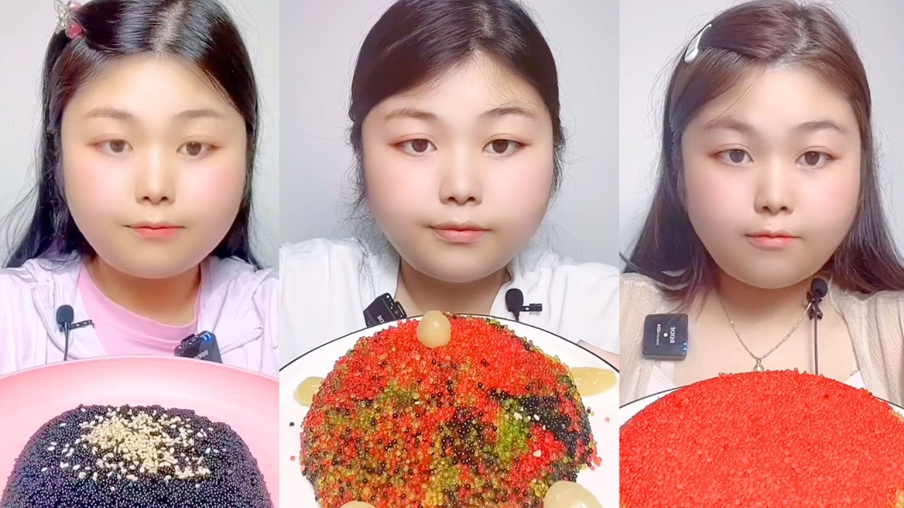 Seafood Texture ASMR | Massive Fish Roe Bowl Eating #72