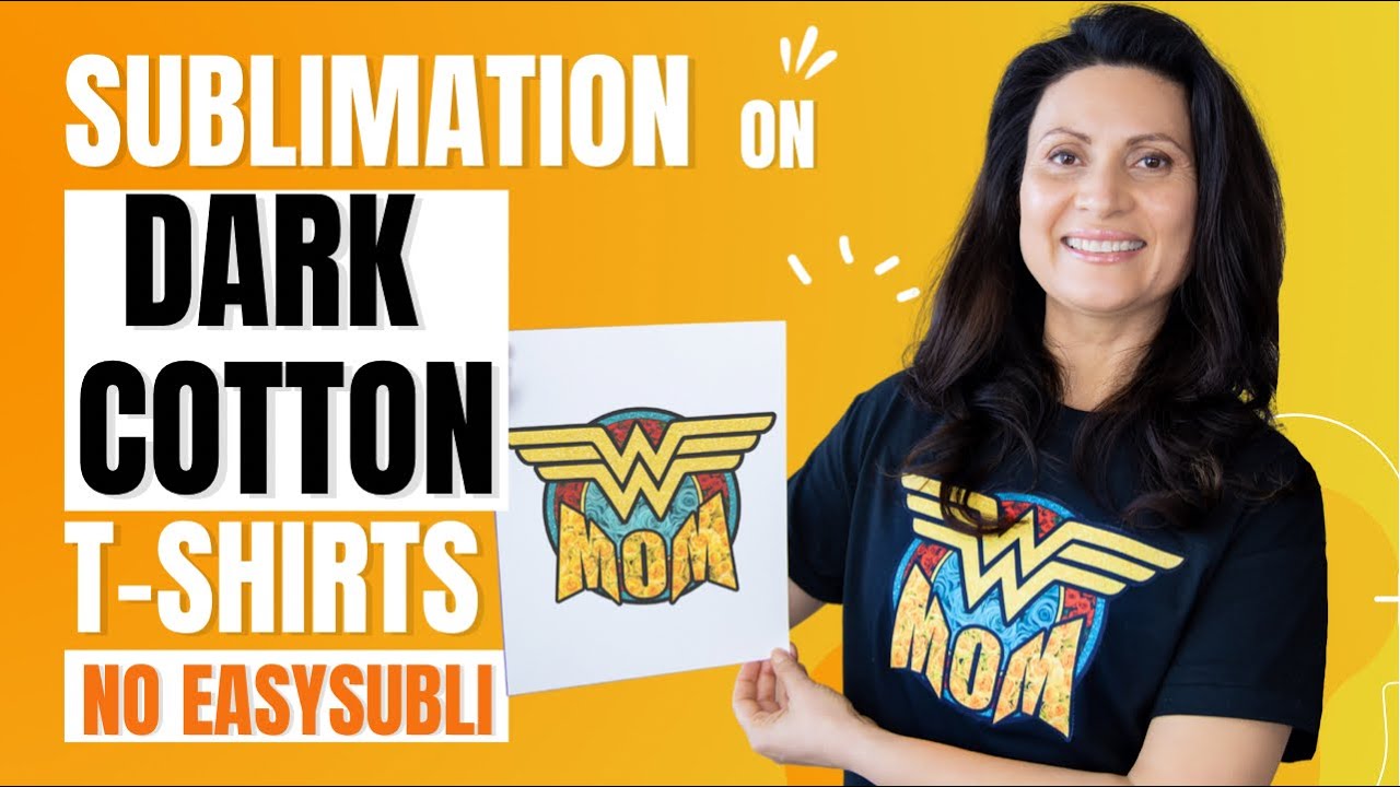 How to Sublimate on DARK COTTON T-Shirts using Heat n' Bond {{EASY and AFFORDABLE}}
