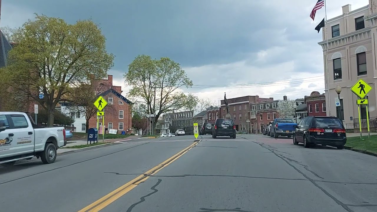 Driving by Goshen,New York