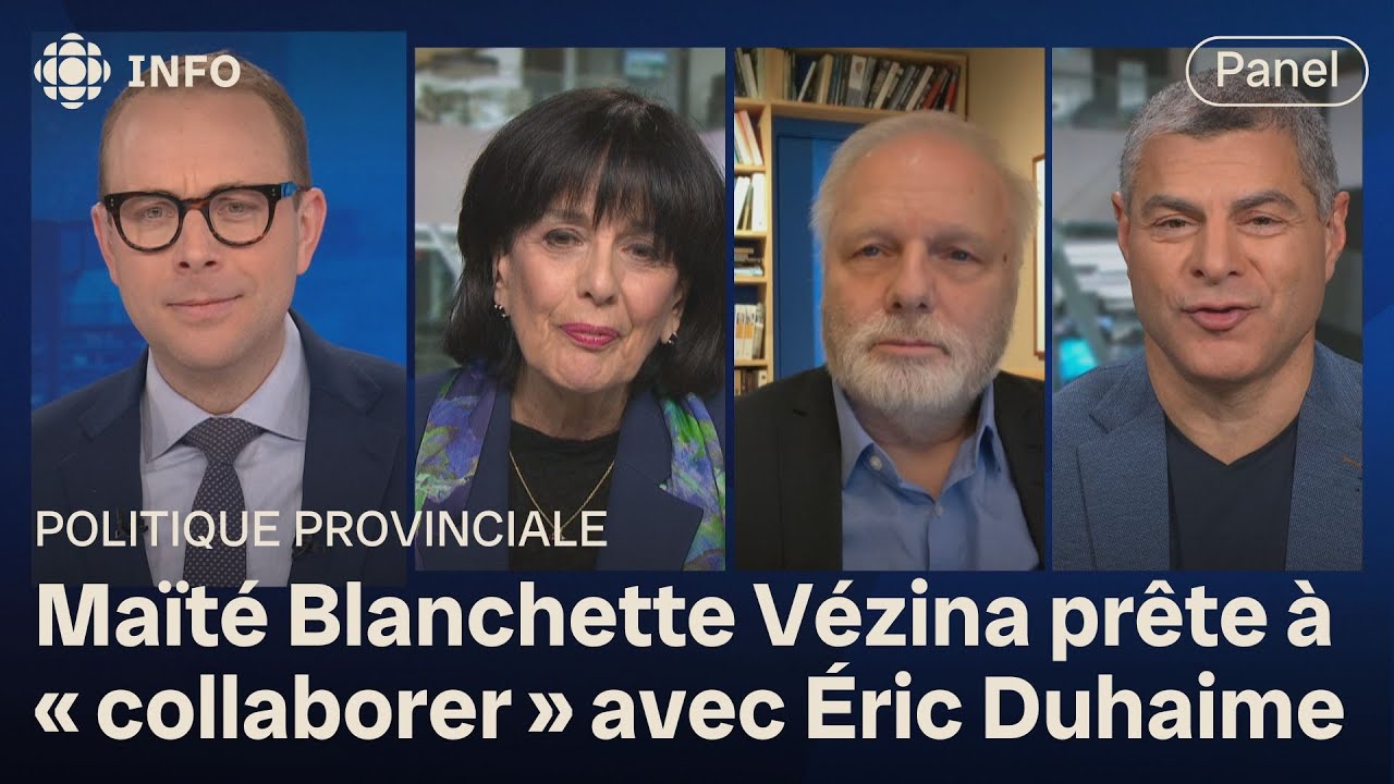 Maïté Blanchette Vézina affirme être prête à « collaborer » avec le Parti conservateur du Québec