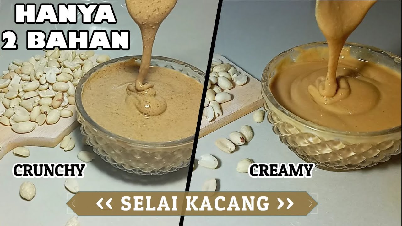 Cara Mudah Membuat Selai Kacang Crunchy dan Creamy // Olesan Roti