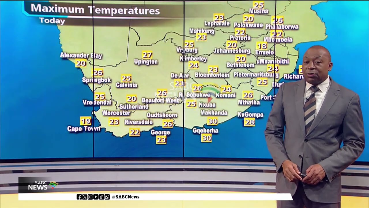 SA Weather Report | 01 June 2026