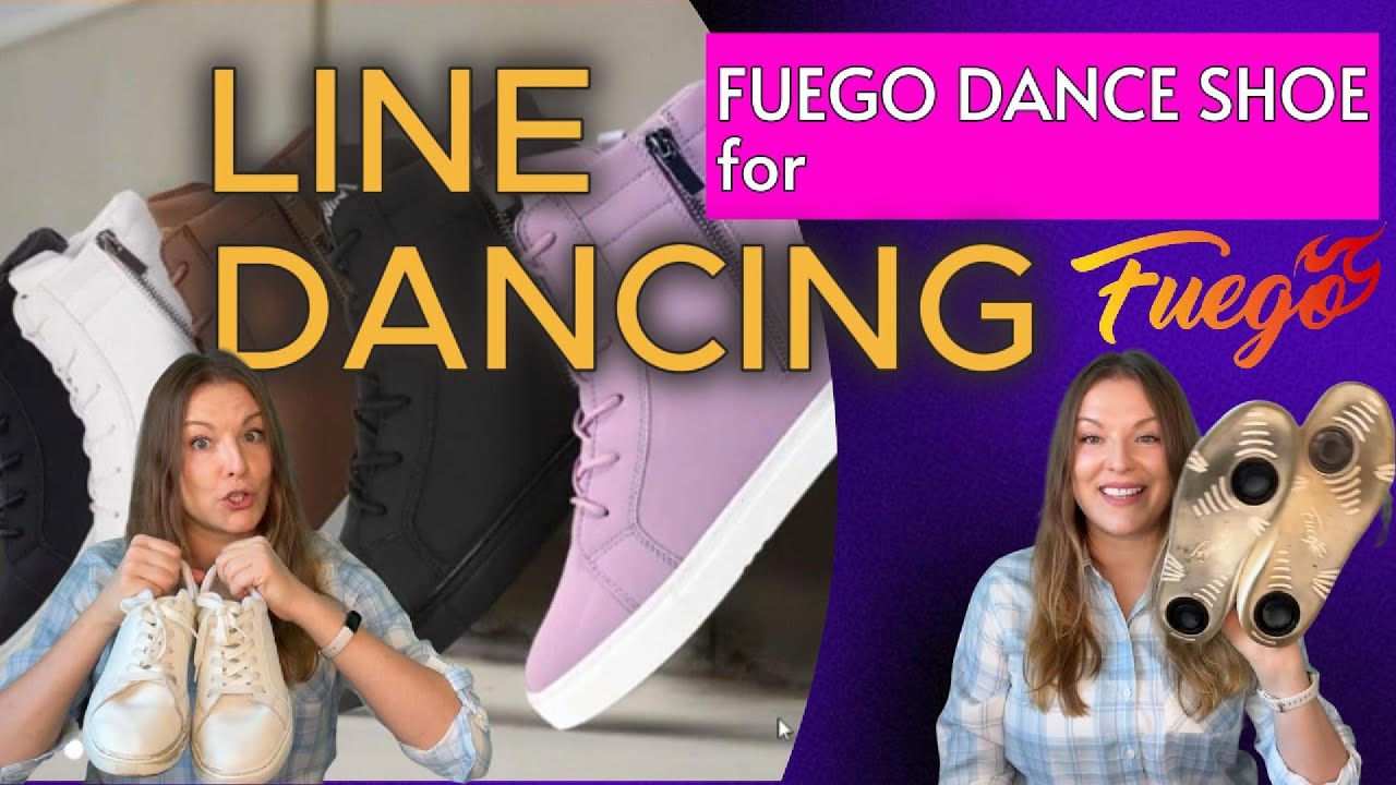 Fuego Dance Shoe in Line Dancing