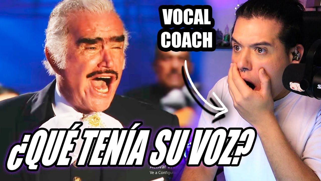 Lo ESCUCHO y NO LO CREO! Vicente Fernández - Acá Entre Nos  |  Vocal Coach | Ema Arias