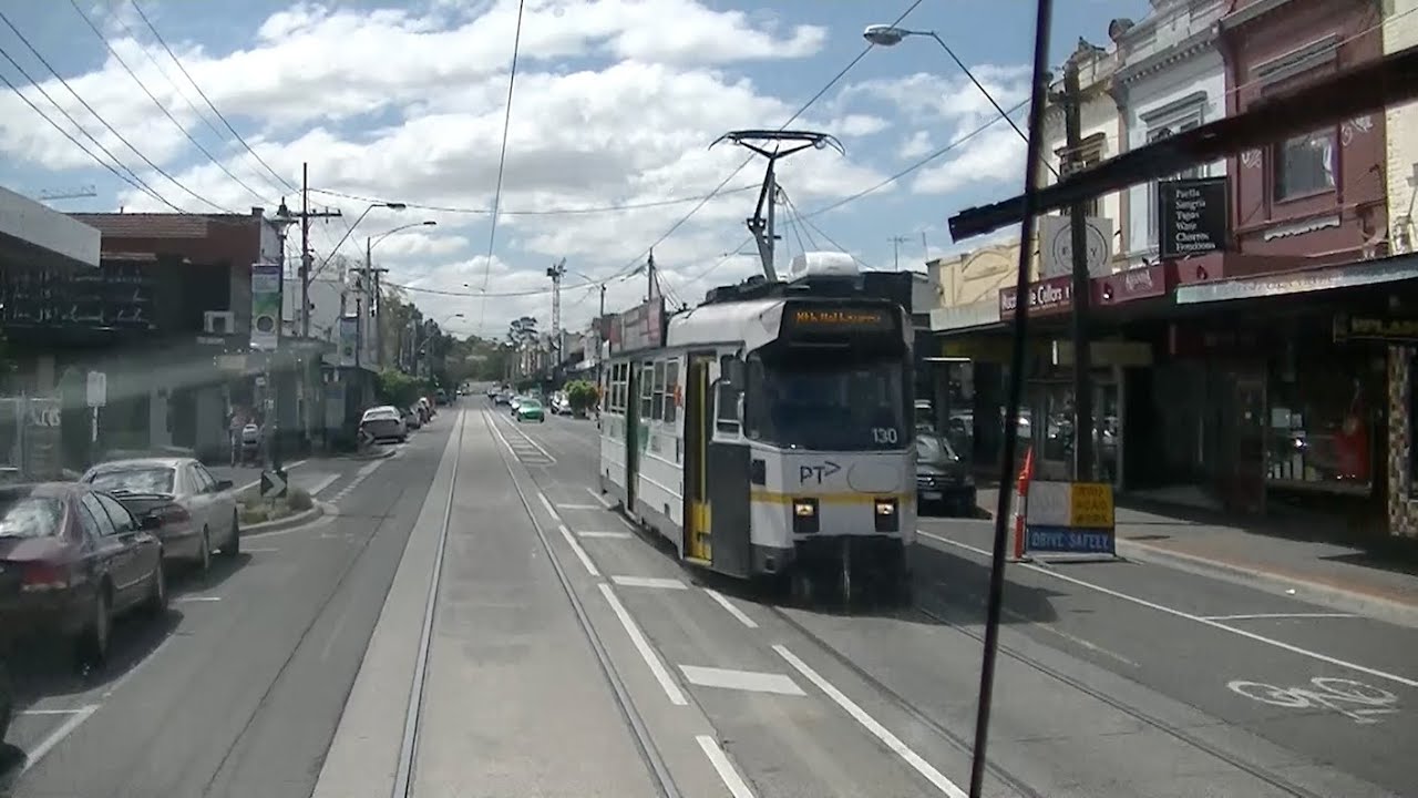 Driver’s View Tram 57 Victoria Markets to West Maribyrnong Melbourne