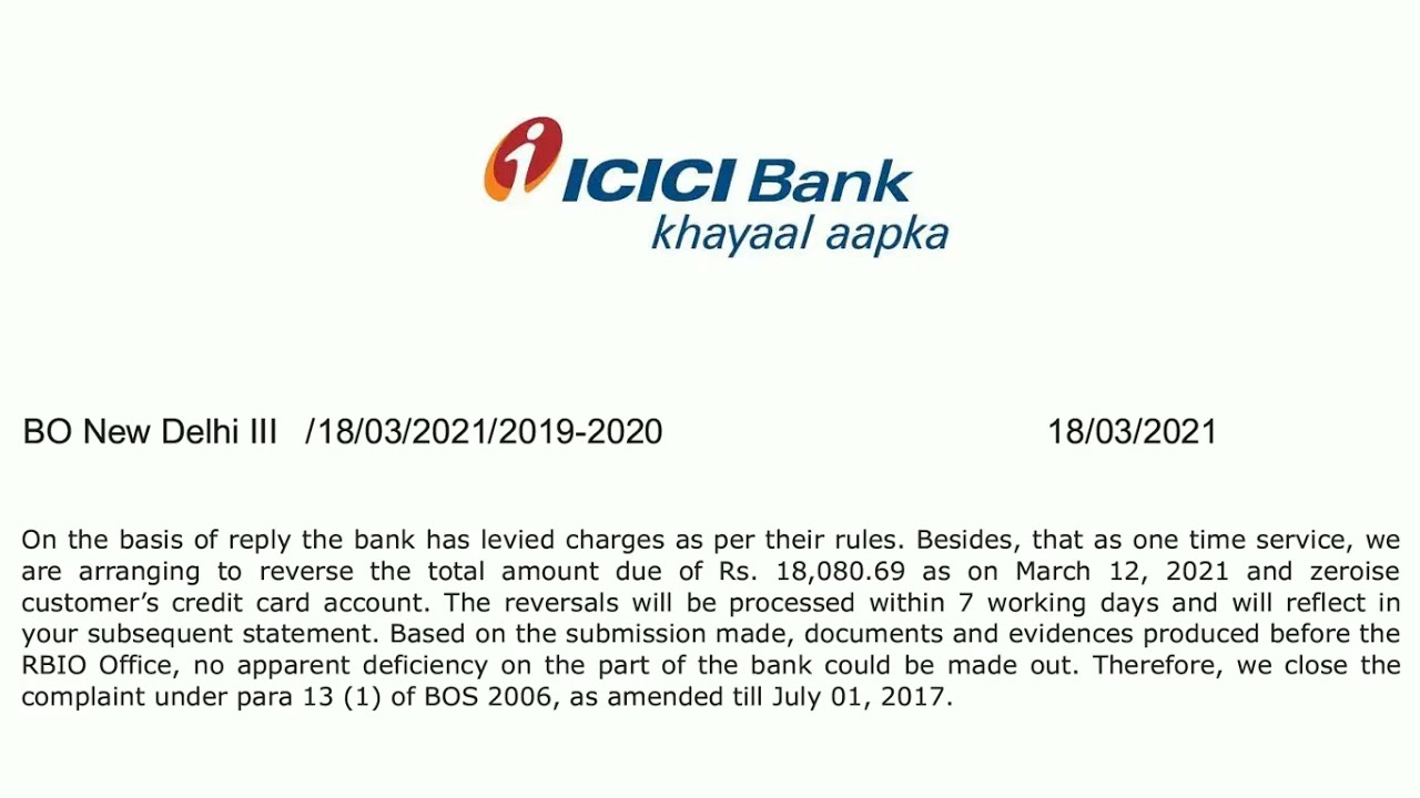 ICICI Bank Threat & Abusive Call
