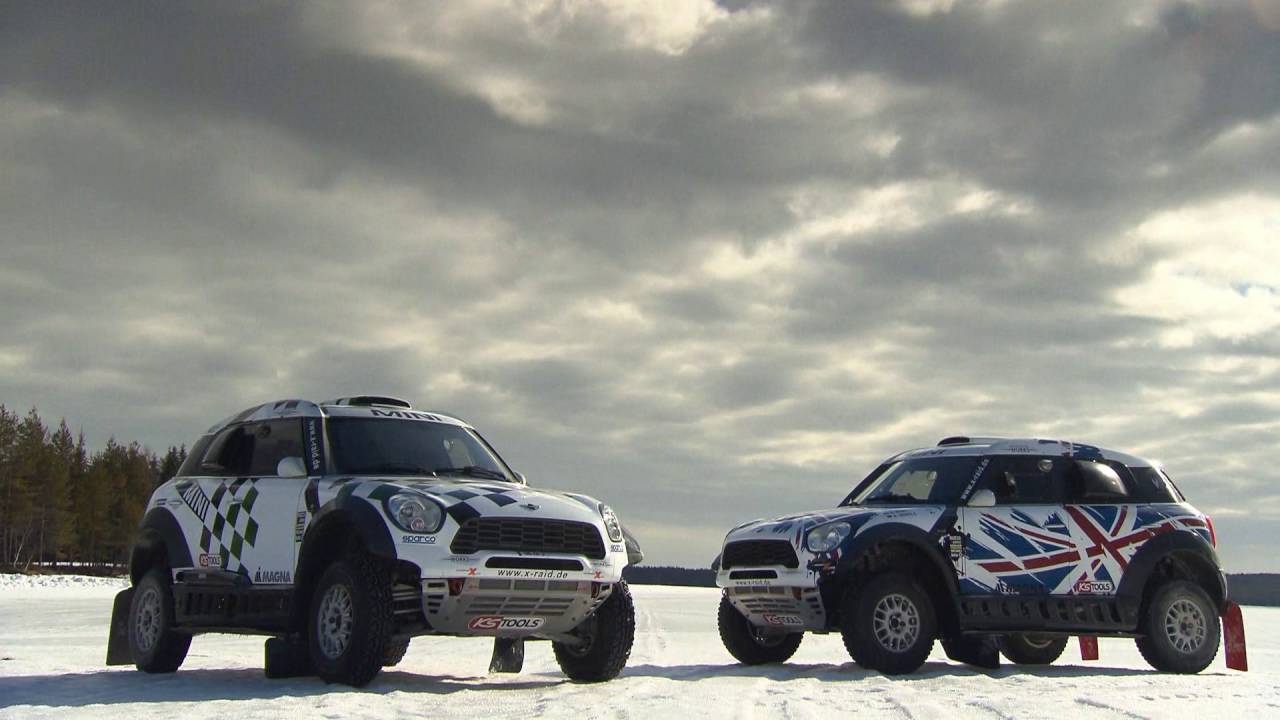 MINI ALL4 Racing Ice Experience 2016