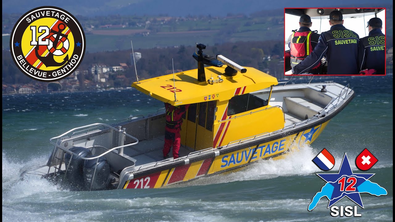 Sauveteurs du lac Léman Bellevue Genthod -SUISSE- SISL- Société Internationale de Sauvetage du Léman