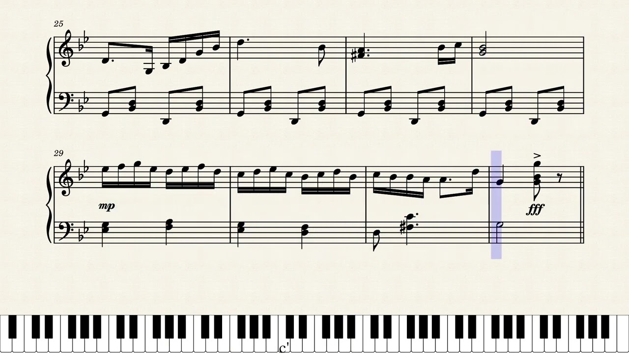 Hungarian Dance No. 5 - Brahms - Niveau 4