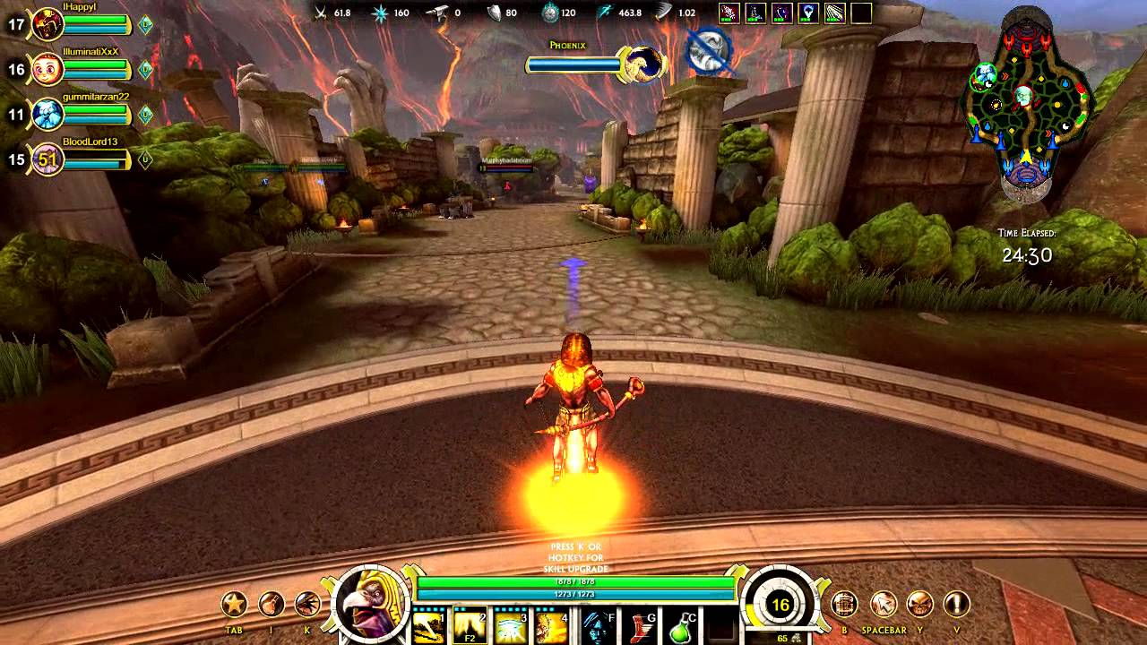 Smite Online - gameplay 2