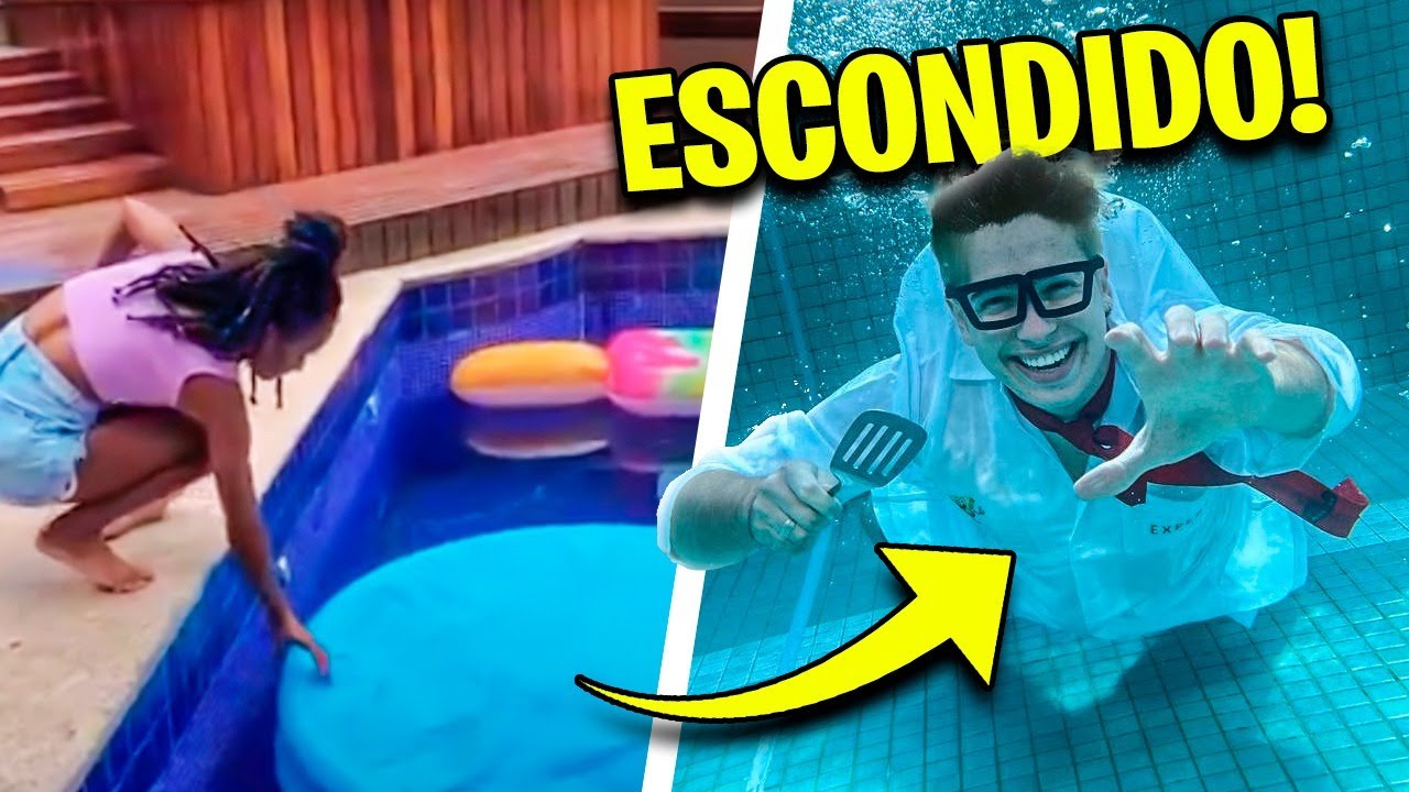 ESCONDE-ESCONDE NA MANSÃO DE NATAL VALENDO 400 REAIS!
